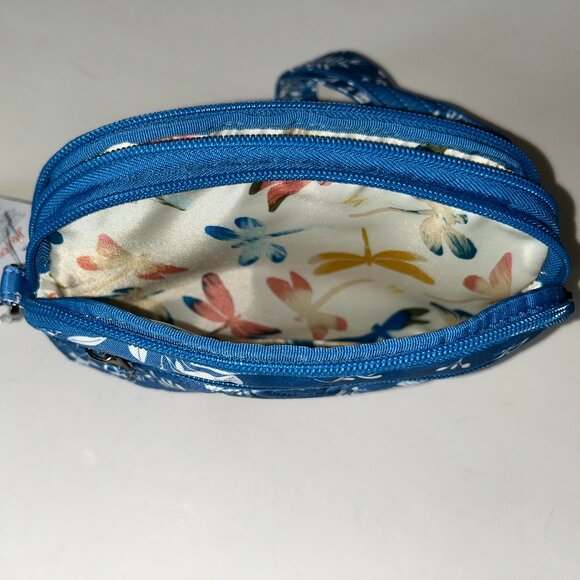 Lug Super Coupe Convertible Crossbody Flourish Blue Belt Bag - Picture 3 of 10